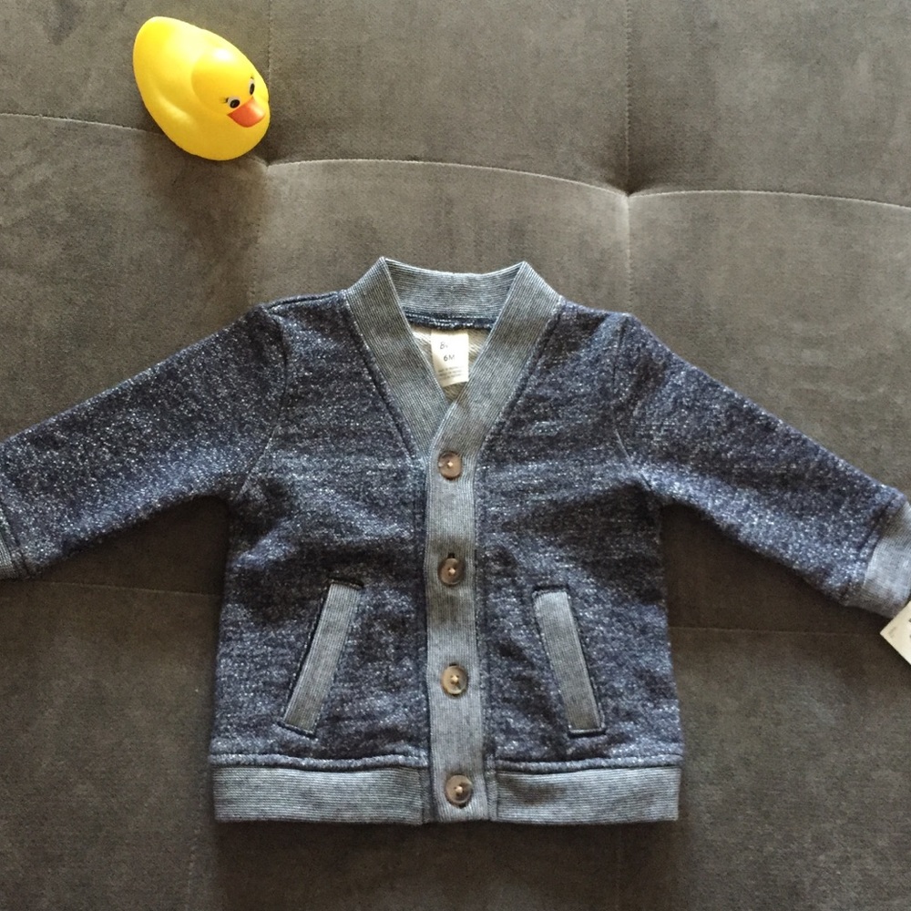 OSHKOSH - Baby Boys Button Up Sweater